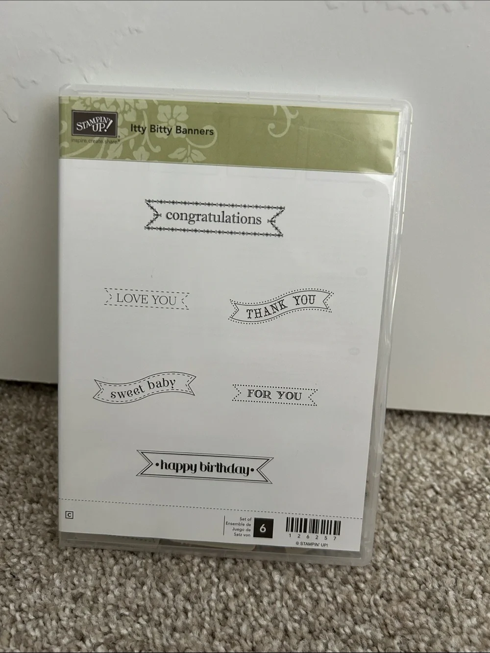 Stampin’ Up! Bundle with stamps, dies, paper, ribbon, punch and cardstock
